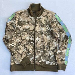 New GUESS Mens Zip Up Sweater SZ M